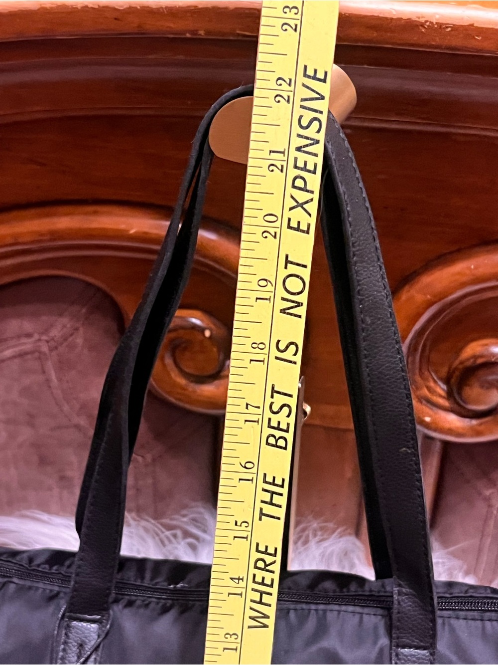 Botkier Black Nylon with Leather Straps tote bag - Picture 8 of 10